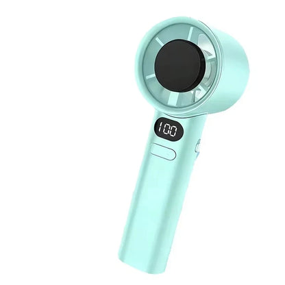 Lenovo Ultra Handheld Portable Fan 100 Wind Speeds Adjustable Usb Charging Mini Outdoor Turbo Long-lasting High Speed Fan
