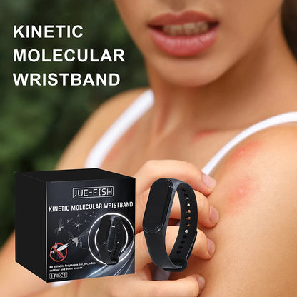 New Wearable Mosquito Repellent Unisex Wristband Physical & Ultrasonic Non-Chemical For Home & Outdoor 2026