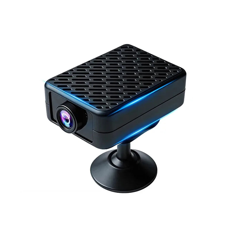 Lenovo Security Camera WiFi-Connected Remote Smart Monitoring 140-Degree HD Camera DVR Battery Backup in Case of Power Outage