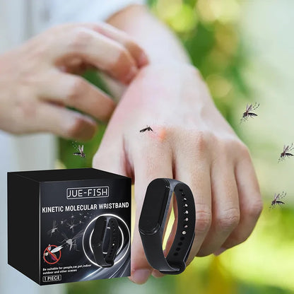 New Wearable Mosquito Repellent Unisex Wristband Physical & Ultrasonic Non-Chemical For Home & Outdoor 2026