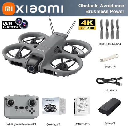 Xiaomi Z906 Drone 8K Aerial HD Intelligent Avoiding Obstacle with Larger Screen Remote Control Folding Brushless Power GPS Drone