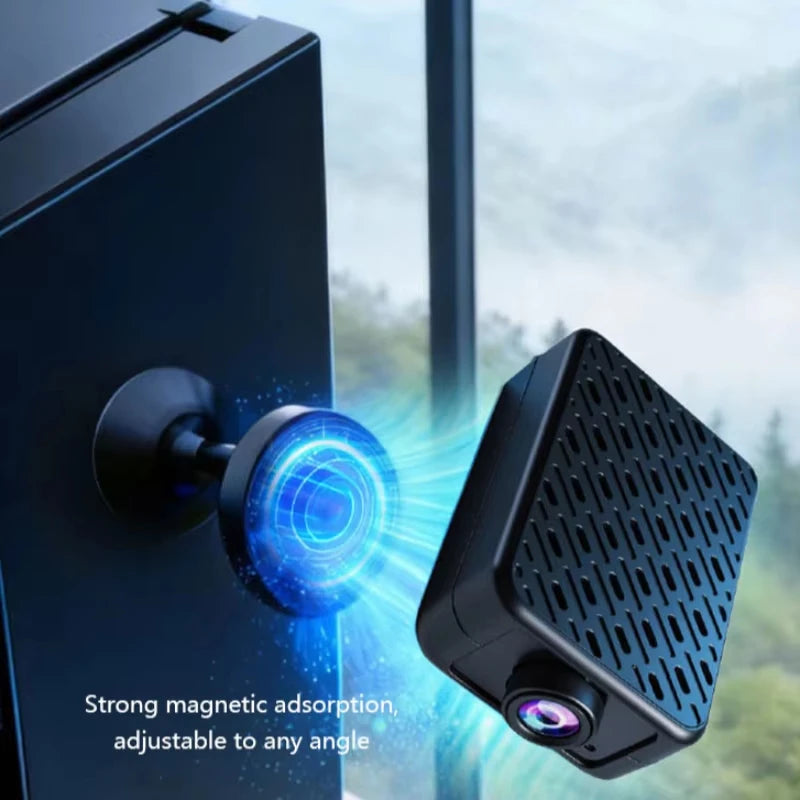 Lenovo Security Camera WiFi-Connected Remote Smart Monitoring 140-Degree HD Camera DVR Battery Backup in Case of Power Outage