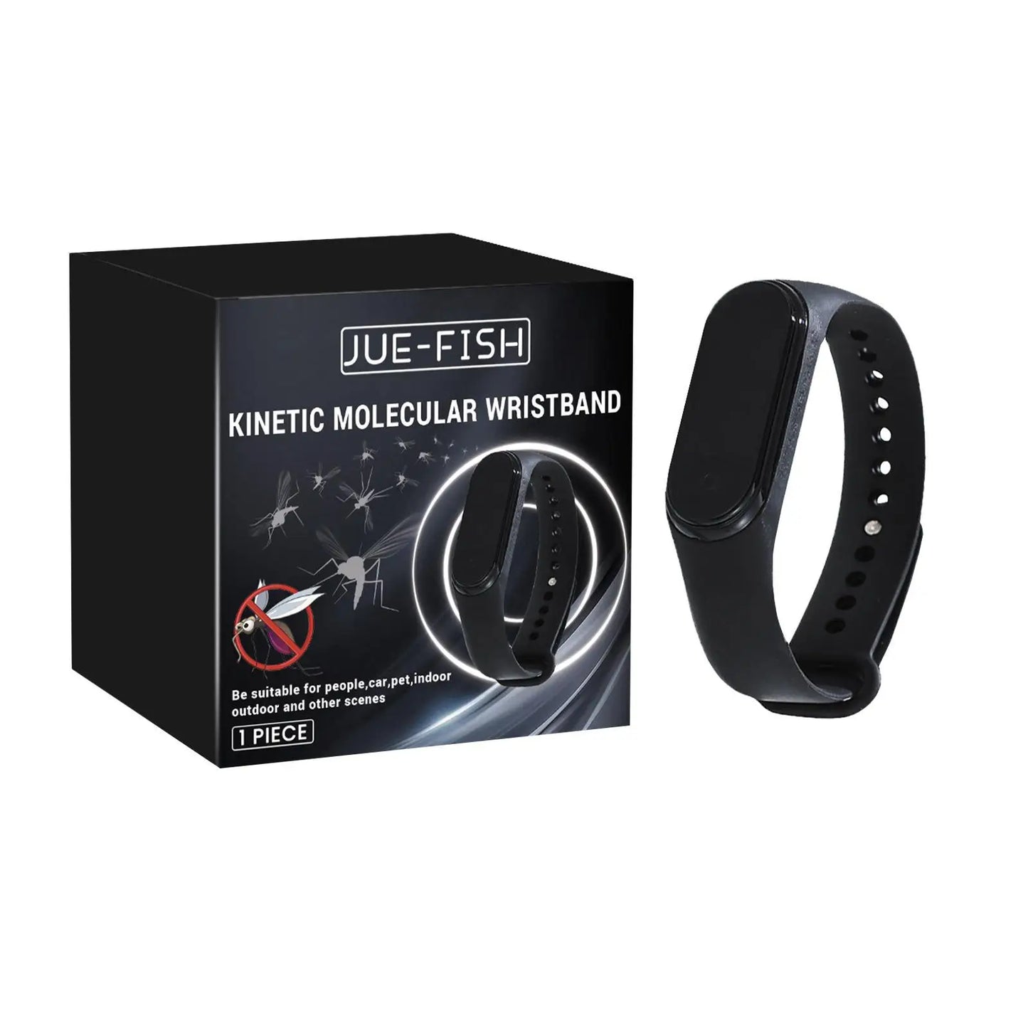 New Wearable Mosquito Repellent Unisex Wristband Physical & Ultrasonic Non-Chemical For Home & Outdoor 2026