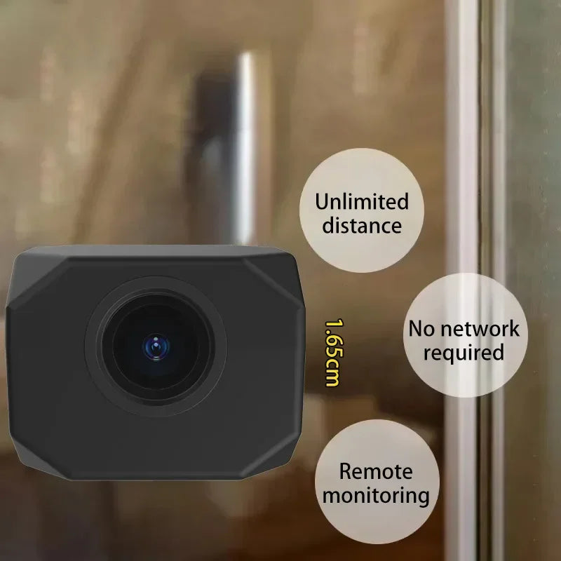 New 4K HD WiFi Security Camera Night Vision Home Mini Smart Indoor IP Surveillance APP Remote Monitoring Portable Design