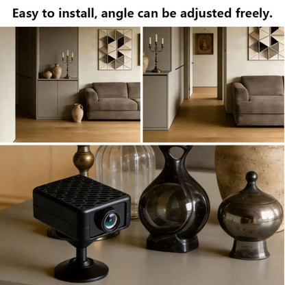 Lenovo Security Camera WiFi-Connected Remote Smart Monitoring 140-Degree HD Camera DVR Battery Backup in Case of Power Outage